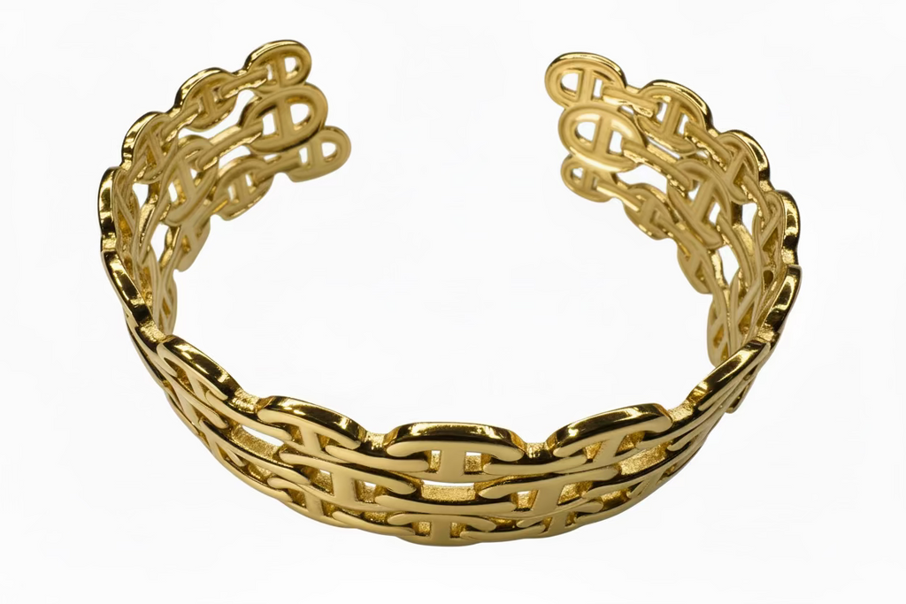 Open mesh Pig Nose Bracelet