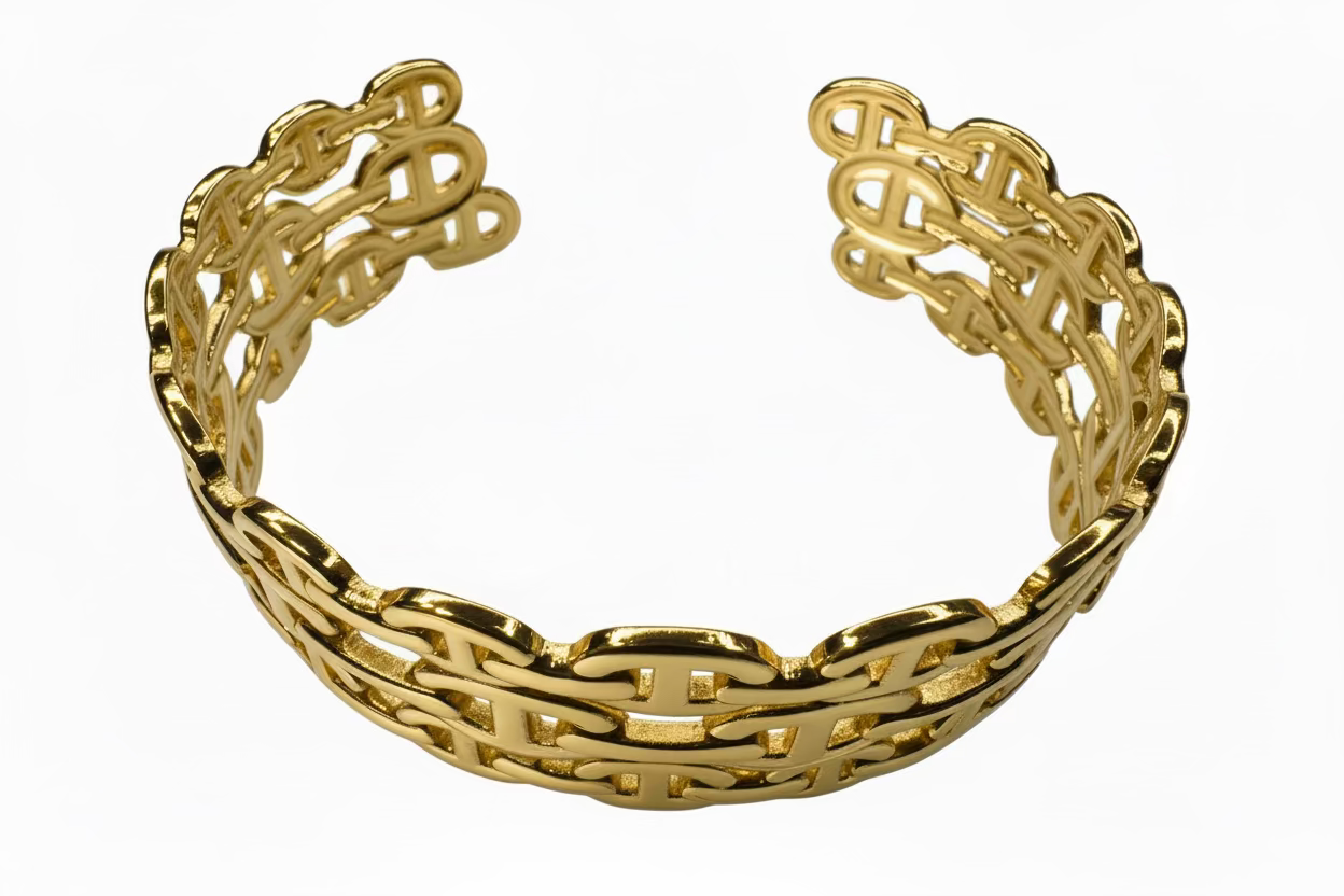 Open mesh Pig Nose Bracelet